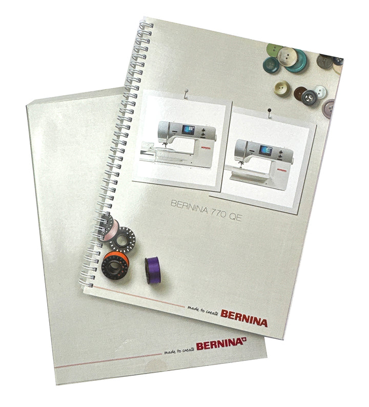 Previously Loved Original Bernina 770QE Manual