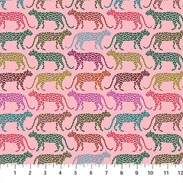 Backings No.4 by Anna Maria Textiles - Saunter, Pink WIDEBACK