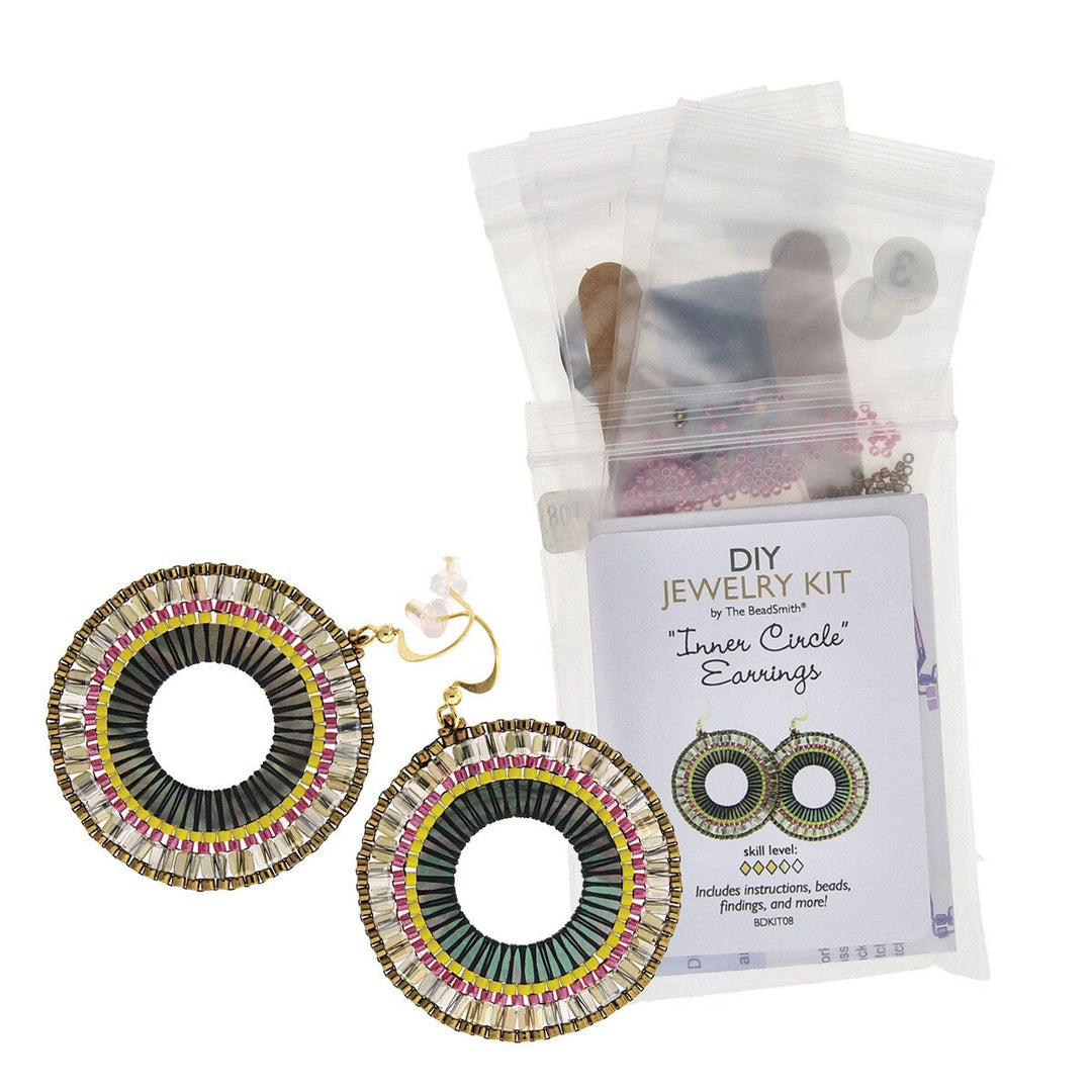 Inner Circle Earrings DIY Jewelry Kit