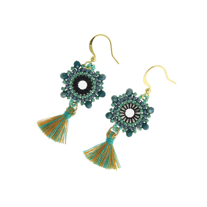 Ocean Wheels Earrings DIY Jewelry Kit