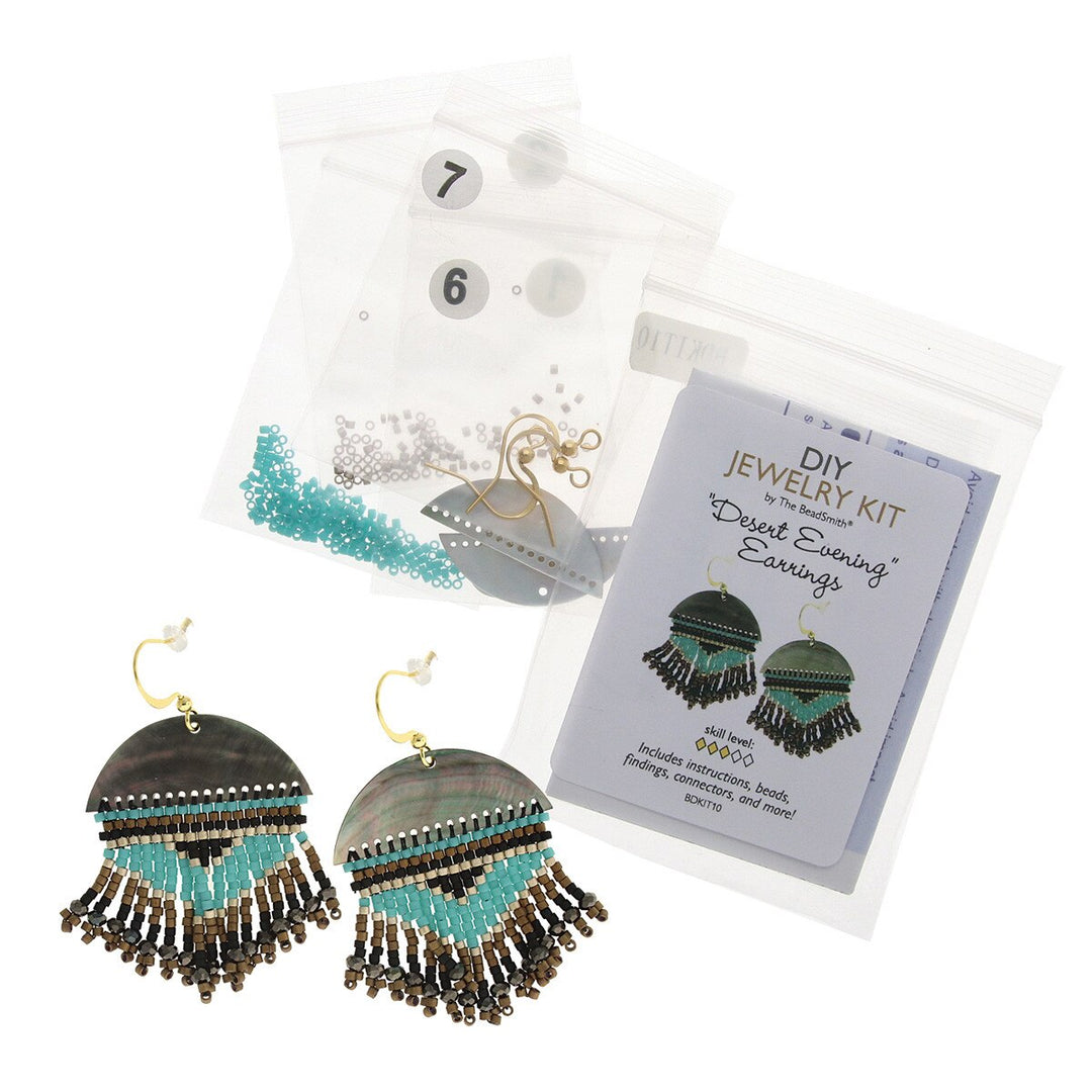 Desert Evening Earrings DIY Jewelry Kit