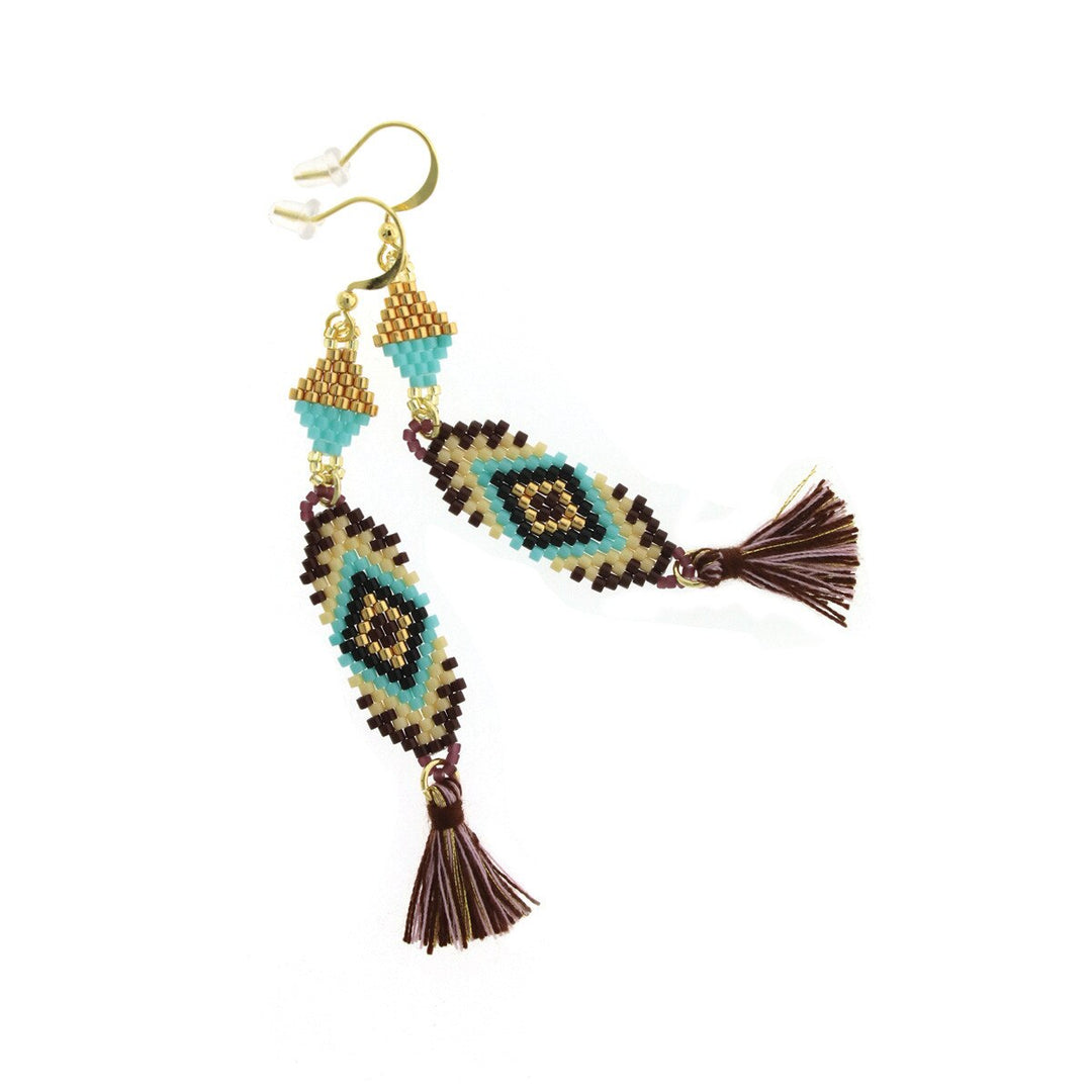 Tassel Tapestry Earrings DIY Jewelry Kit
