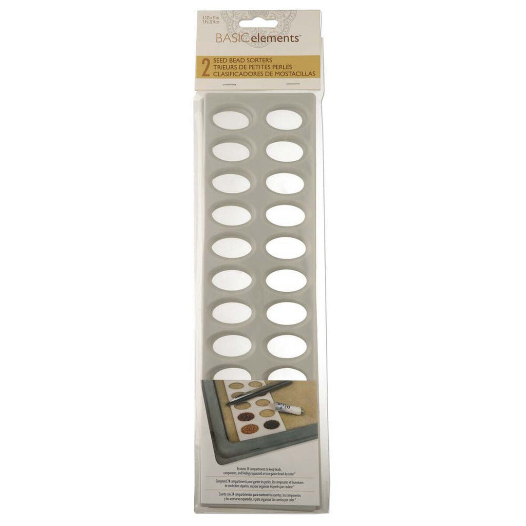 24-Hole Seed Bead Project Sorter, 2 pack