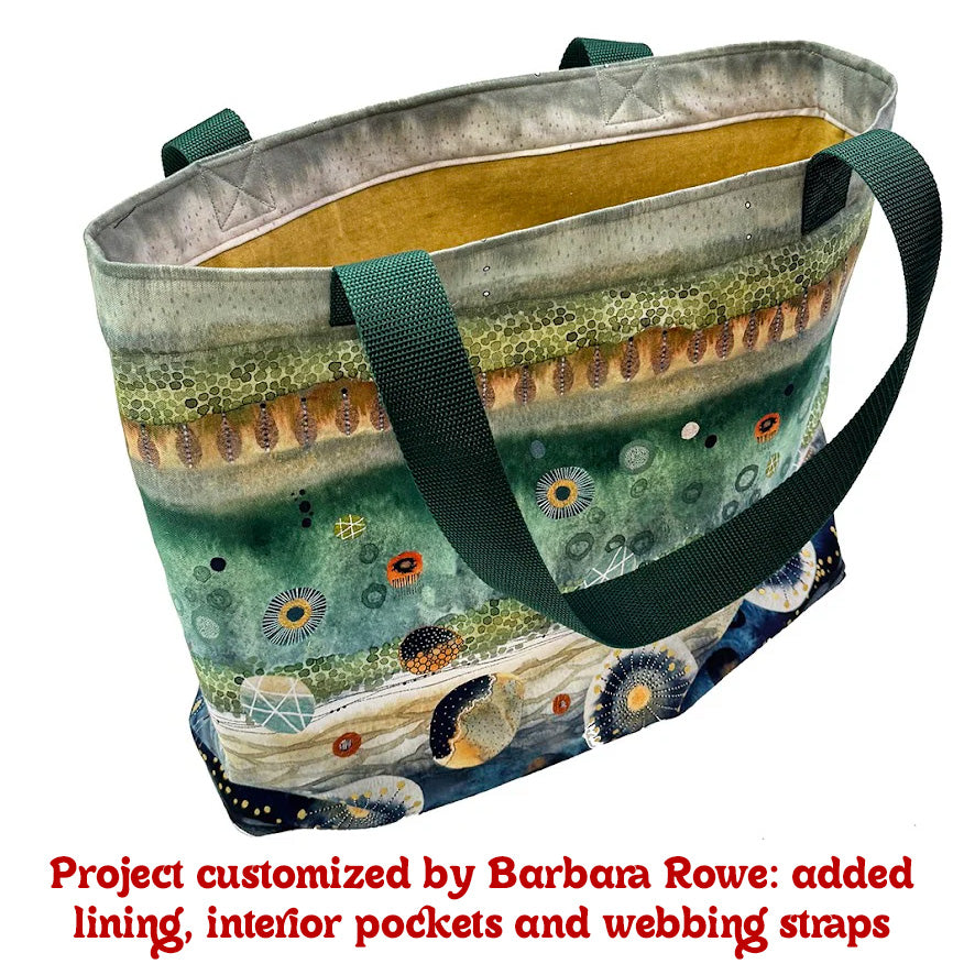 Flora & Form by Essoldo Design Canvas Carryall panel, Multi