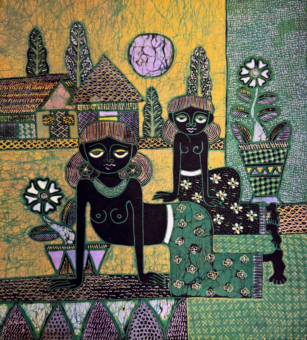 Indonesian Batik Artwork