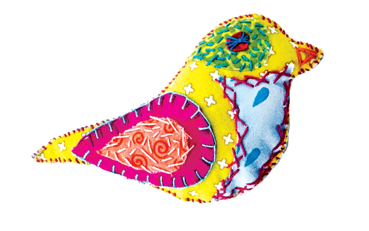 Whimsical Birds Kit - Warm Colorway