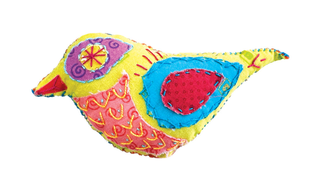 Whimsical Birds Kit - Warm Colorway