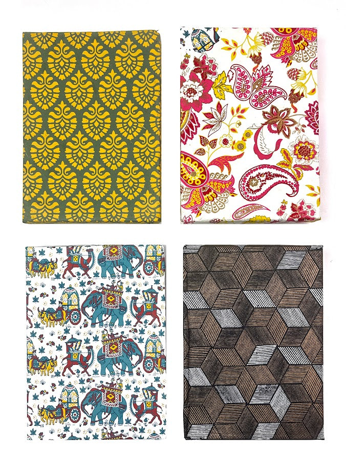 Handmade Indian Paper Covered Boxes