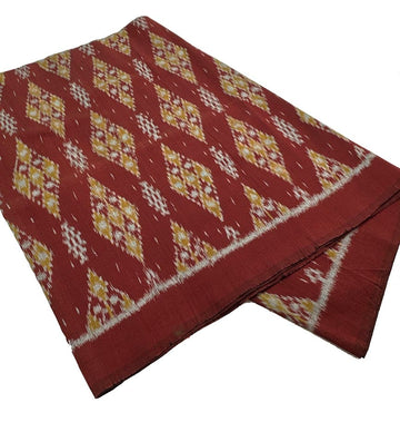 Traditional Handwoven Ikat Fabric from Indonesia, Diamond Motif Sold per 1/2 Yard Traditional Handwoven Ikat Fabric from Indonesia, Diamond Motif Sold per 1/2 Yard