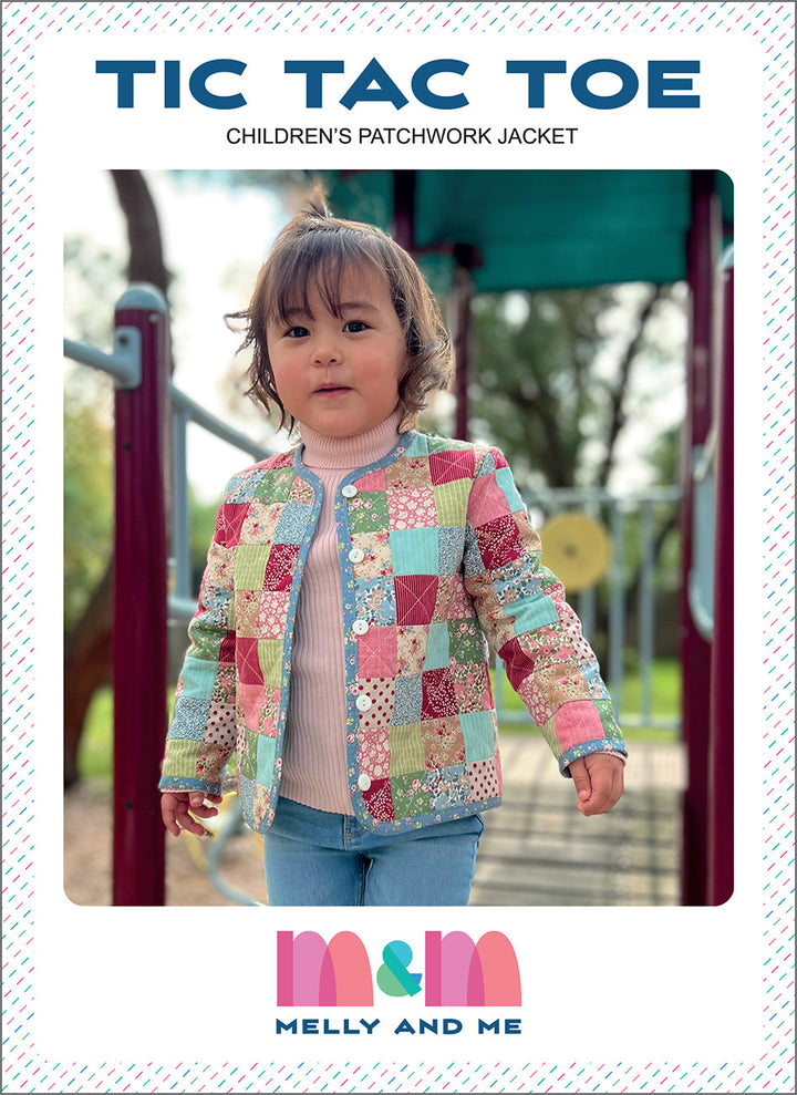 Tic Tac Toe Children's Patchwork Jacket Pattern