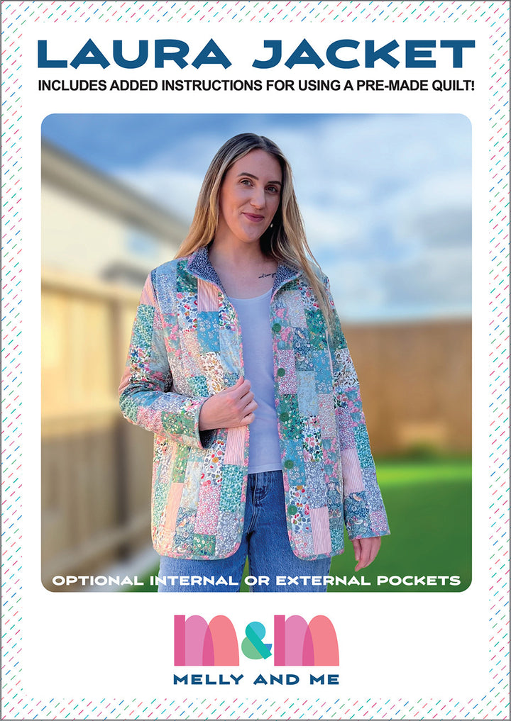 CAMM188 Laura Jacket sewing pattern by Melly & Me