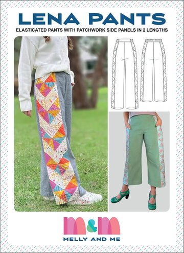 Lena Pants Pattern by Melly and Me Laura Jacket Pattern by Melly and Me