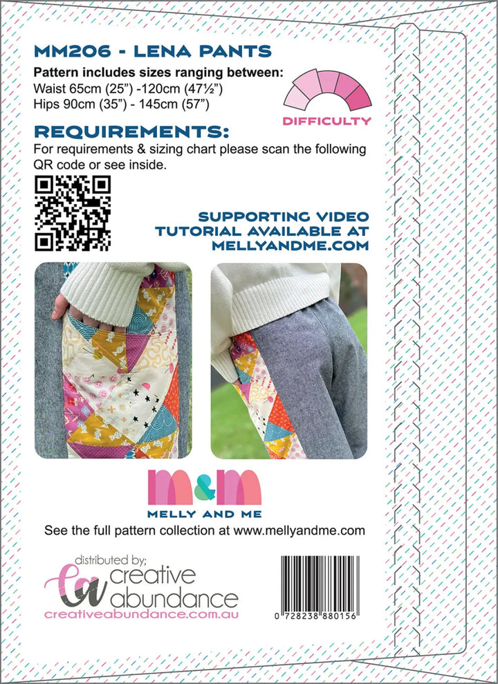 Lena Pants Pattern by Melly and Me Laura Jacket Pattern by Melly and Me