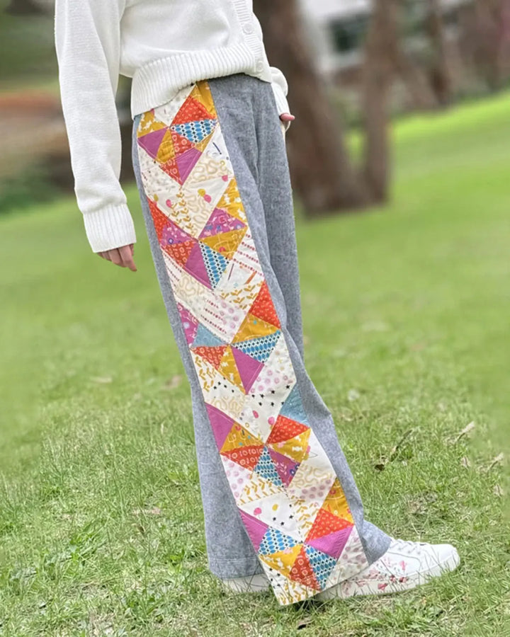 Lena Pants Pattern by Melly and Me Laura Jacket Pattern by Melly and Me