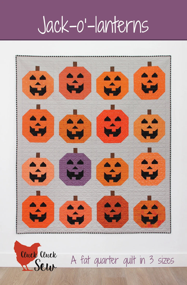 Jack-o'-lanterns Quilt Pattern