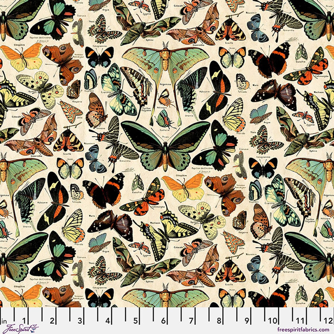 Palette Canvas by Tim Holtz - Teal Butterflies CANVAS