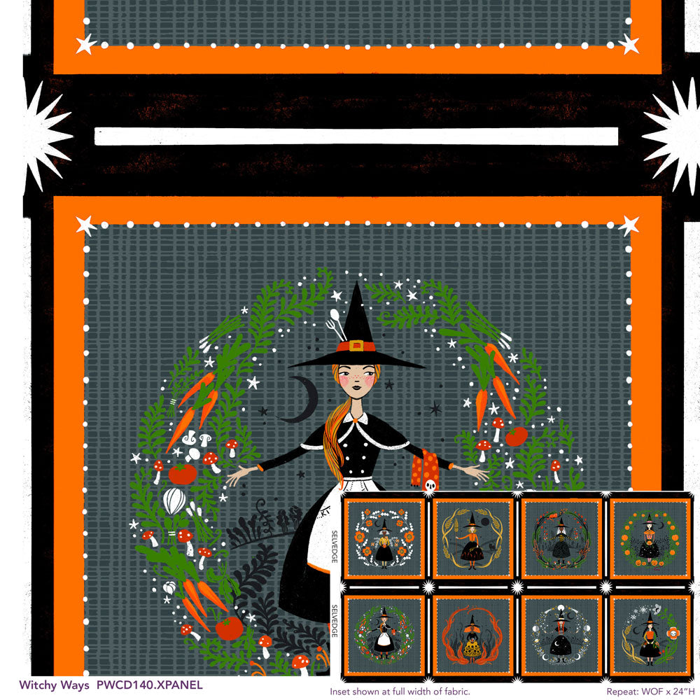 Witchy Ways Panel by Cori Dantini