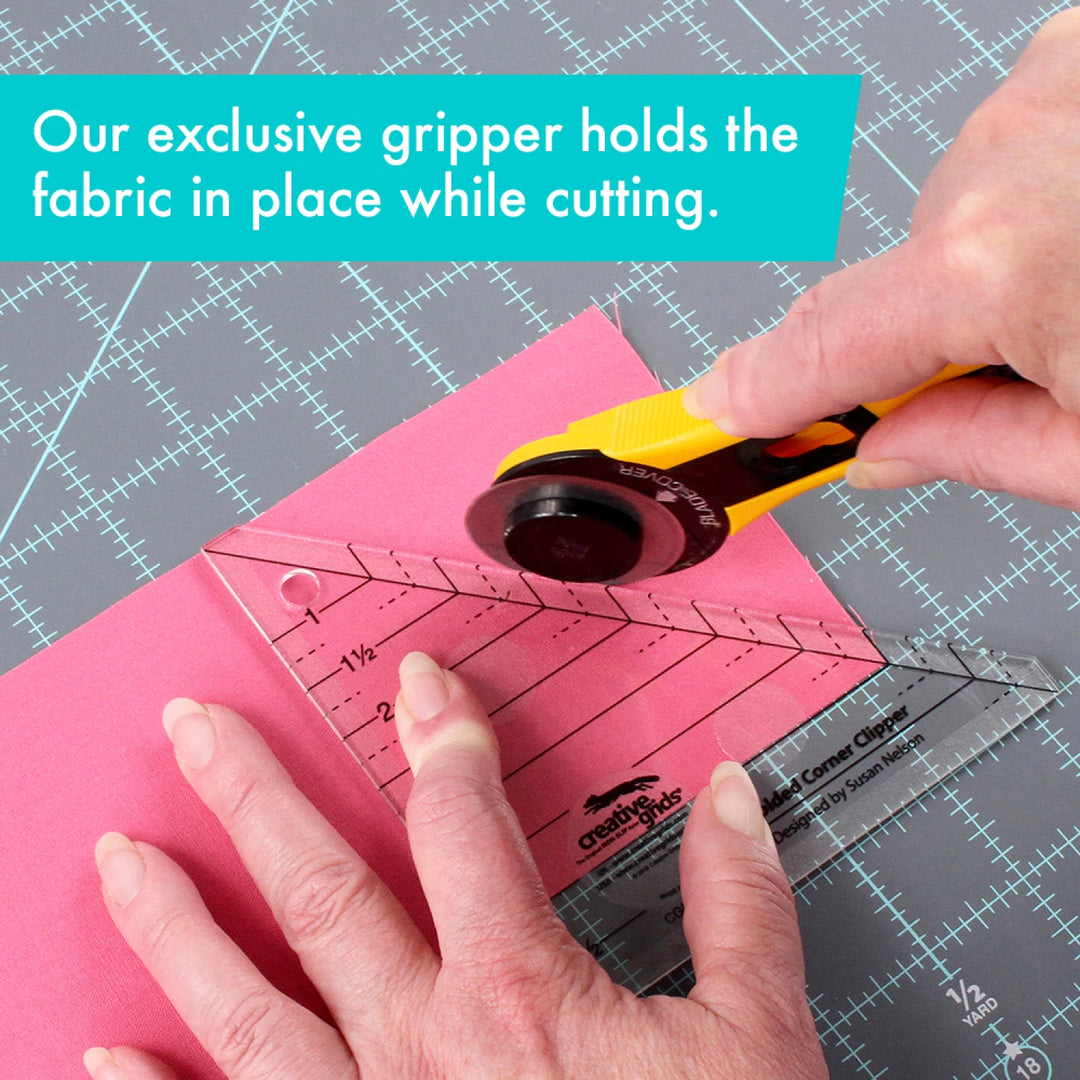 Folded Corner Clipper Creative Grids Quilt Ruler