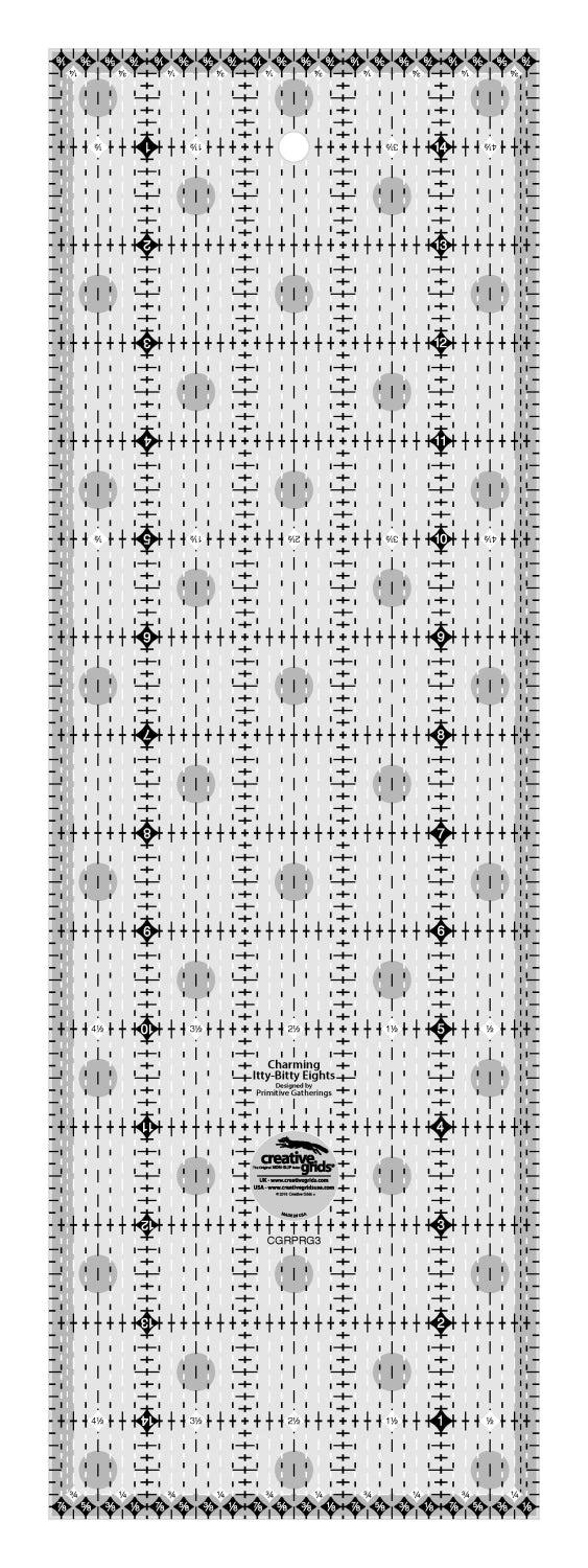 Creative Grids Charming Itty-Bitty Eights 5in x 15in Rectangle