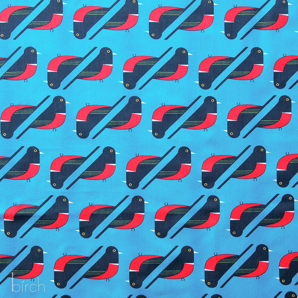 Charley Harper Discovery Place Red Breasted Meadowlark