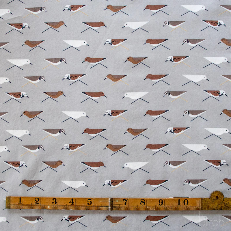 Coastal Vol. 2 by Charley Harper, Sanderlings