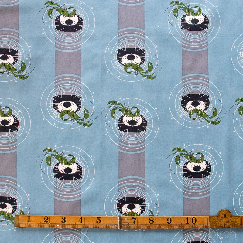 Coastal Vol. 2 by Charley Harper, Otter vs Crawfish