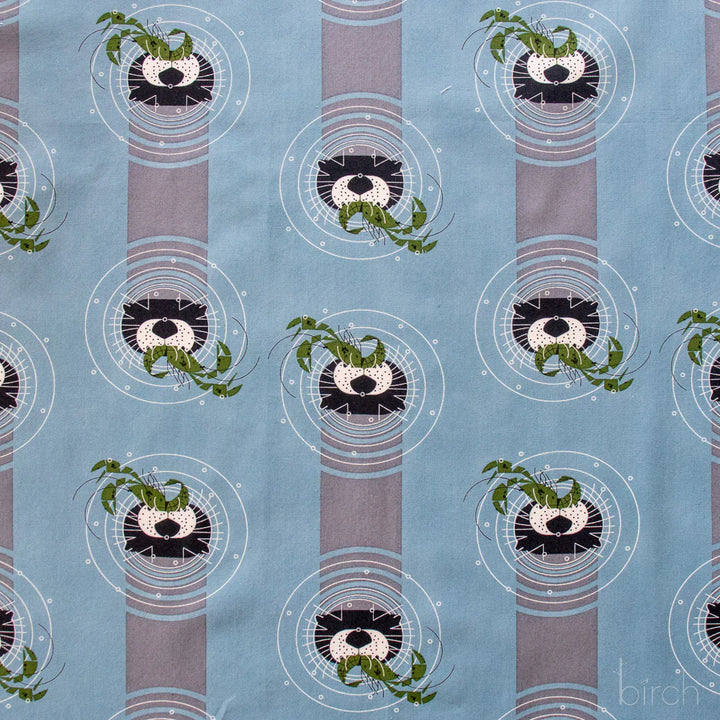 Coastal Vol. 2 by Charley Harper, Otter vs Crawfish