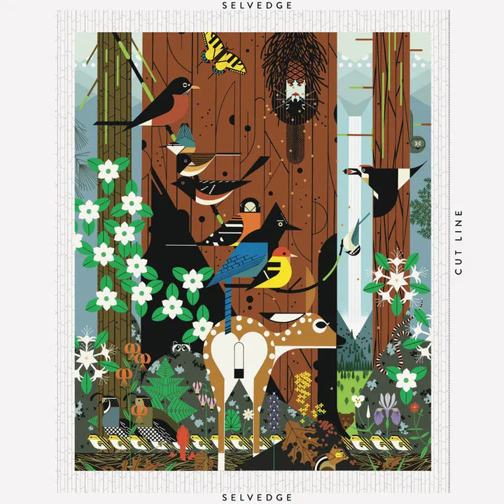 Charley Harper Sierra Range 2026 Poster Panel (36 in. wide) Charley Harper Sierra Range 2026 Poster Panel (36 in. wide)