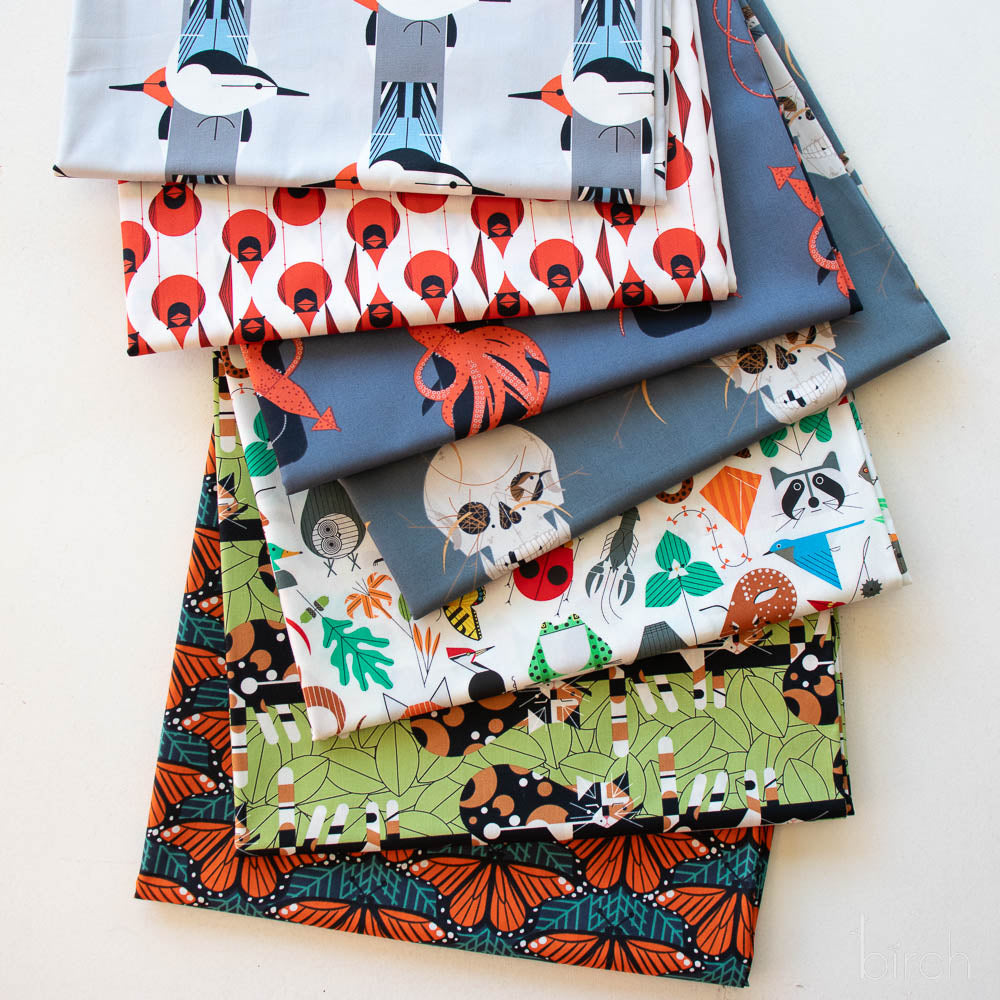 Iconic by Charley Harper Fat Quarter Bundle (8 pcs)