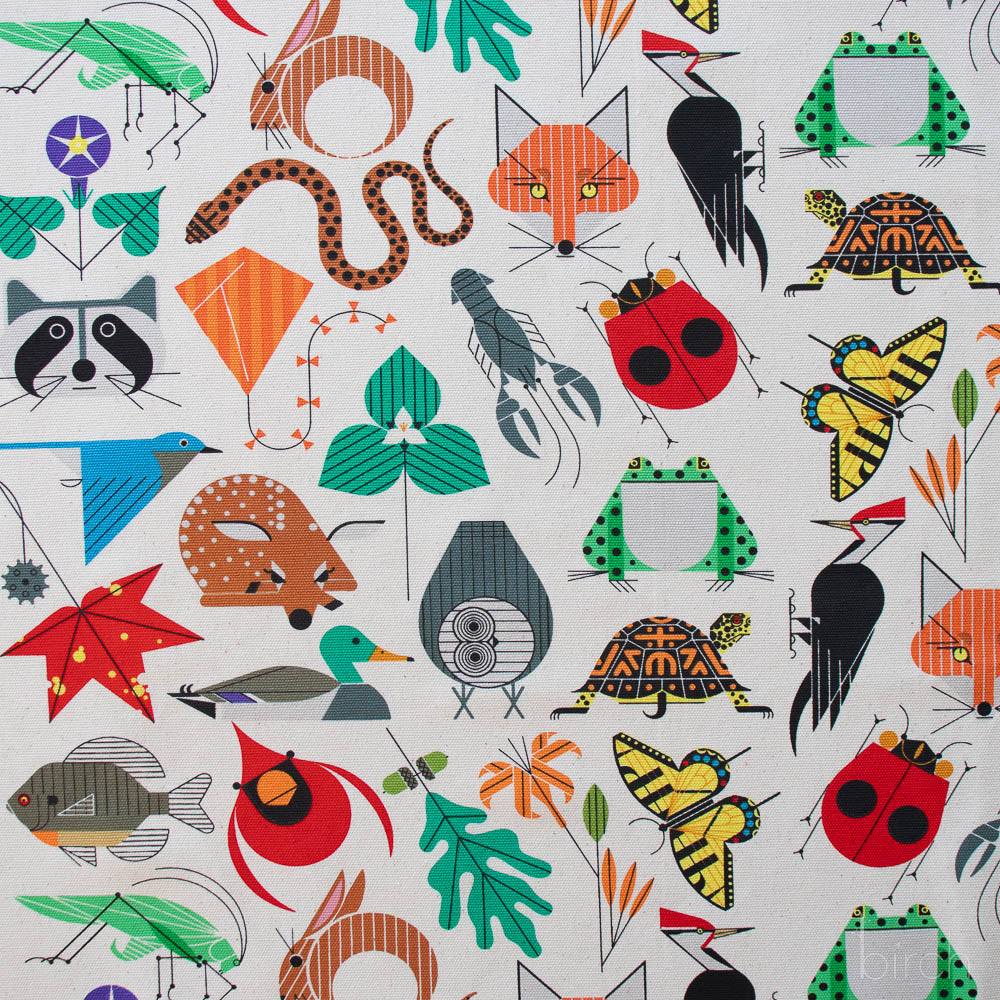 Iconic by Charley Harper, Space for All Species CANVAS