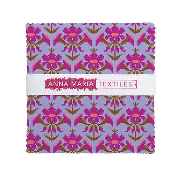 Heiress by Anna Maria 5 x 5 Fabric Square Pack, 42pcs Heiress by Anna Maria 5 x 5 Fabric Square Pack, 42pcs