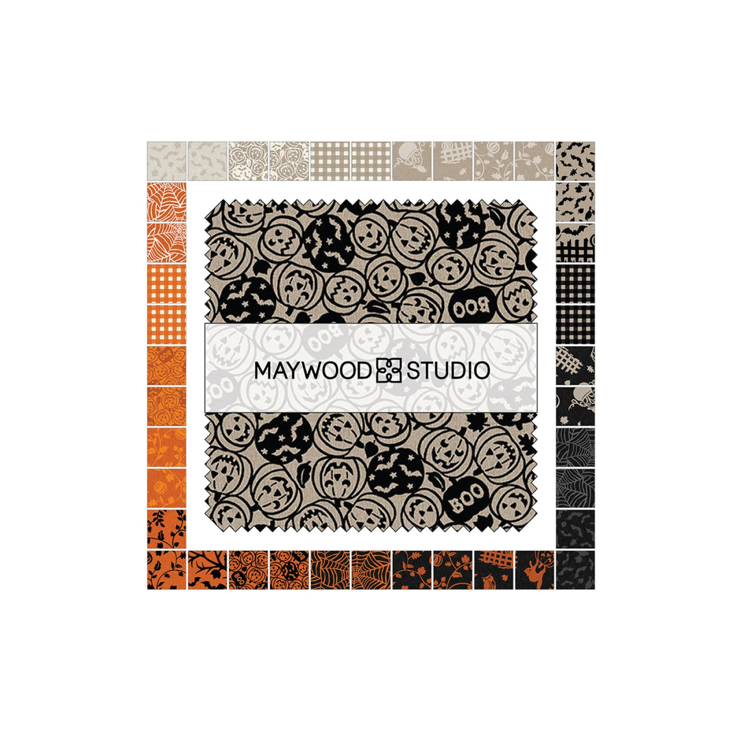 Pumpkin Grove 5" Square Fabric Pack, 42pcs
