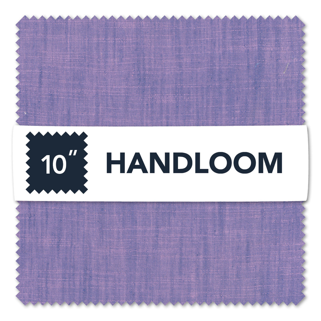 Handloom Wovens 10 in. Precut Squares, 42 pieces