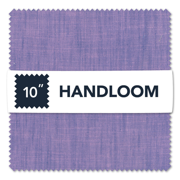 Handloom Wovens 10 in. Precut Squares, 42 pieces