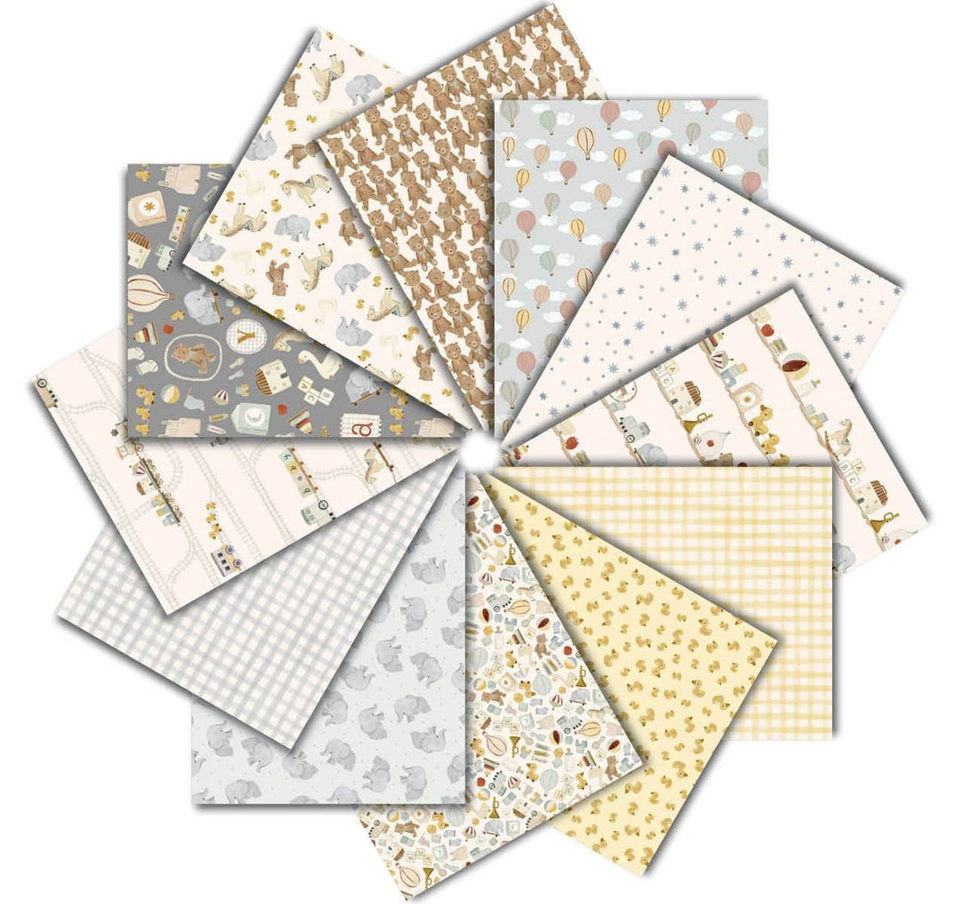 Small Wonder by Dear Stella Fat Quarter Fabric Bundle, 12pcs Small Wonder by Dear Stella Fat Quarter Fabric Bundle, 12pcs
