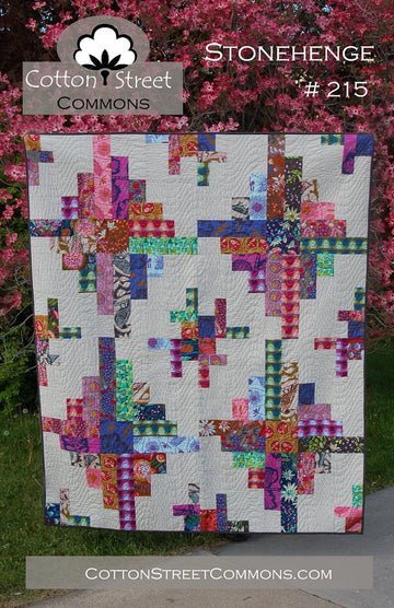 CSC215 Stonehenge Quilt by Cotton Street Commons