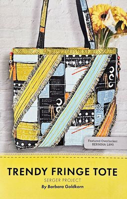 CTP1019 Trendy Fringe Tote Bag Serger Project