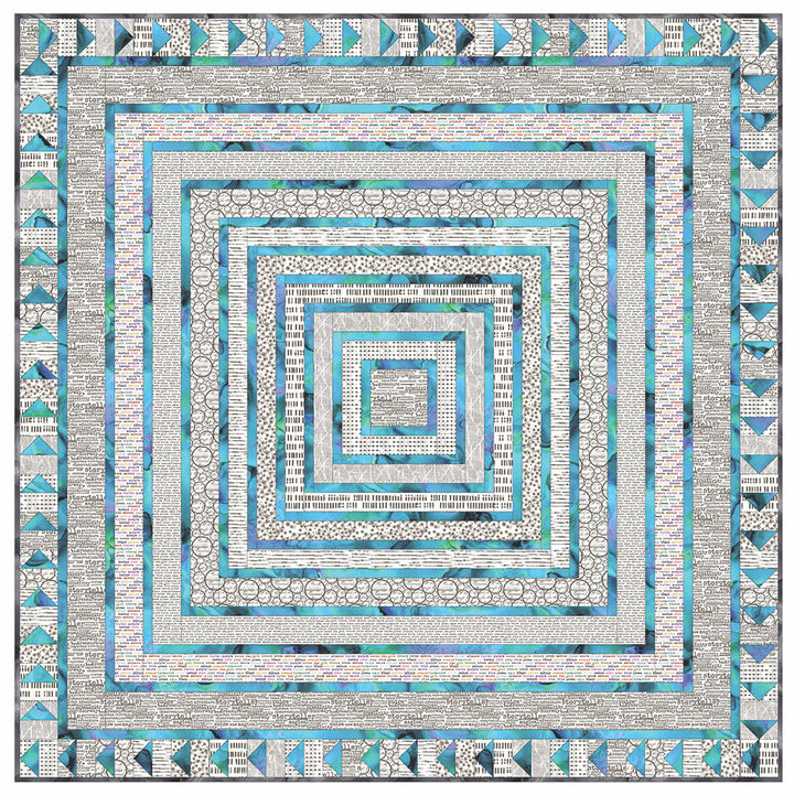 Cabin Fever Kit with Stamped Fabric Collection by Seth Apter