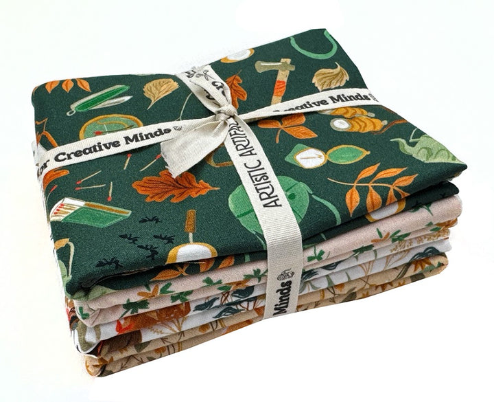 Camping Crew 1/2 yd Fabric Bundle (4 pcs)