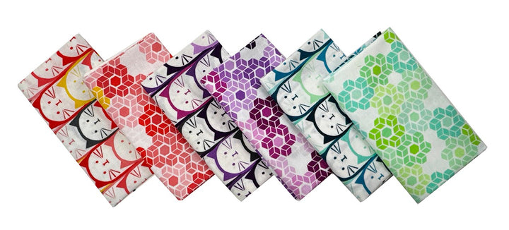 A Day Away from Cotton & Steel Fat Quarter Fabric Bundle (6 pcs)