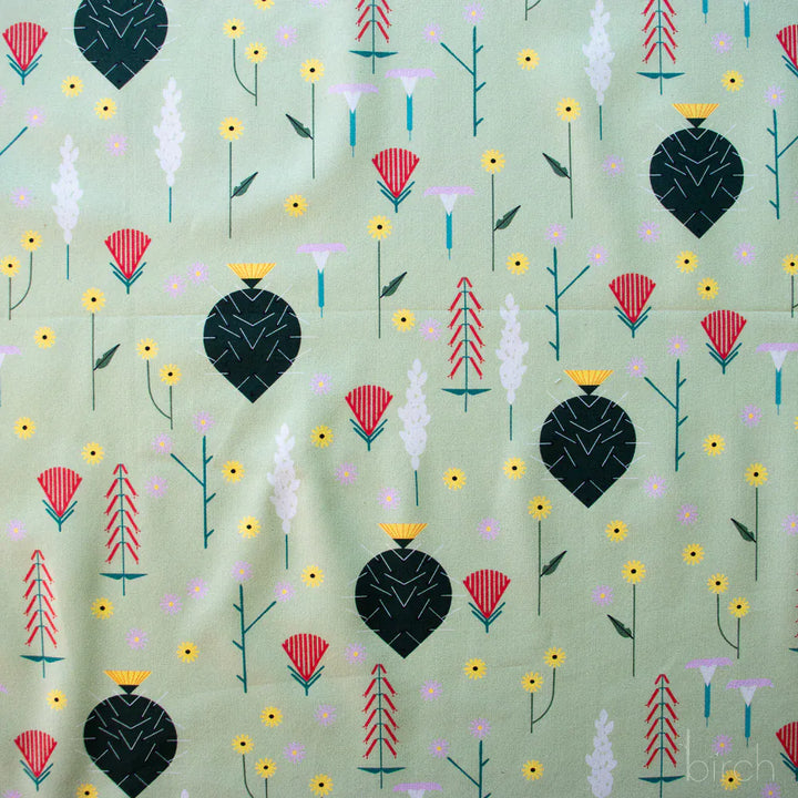 Charley Harper Canyon Country floral pattern