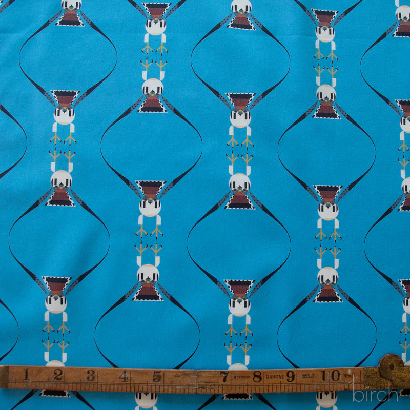Charley Harper Canyon Country bird fabric