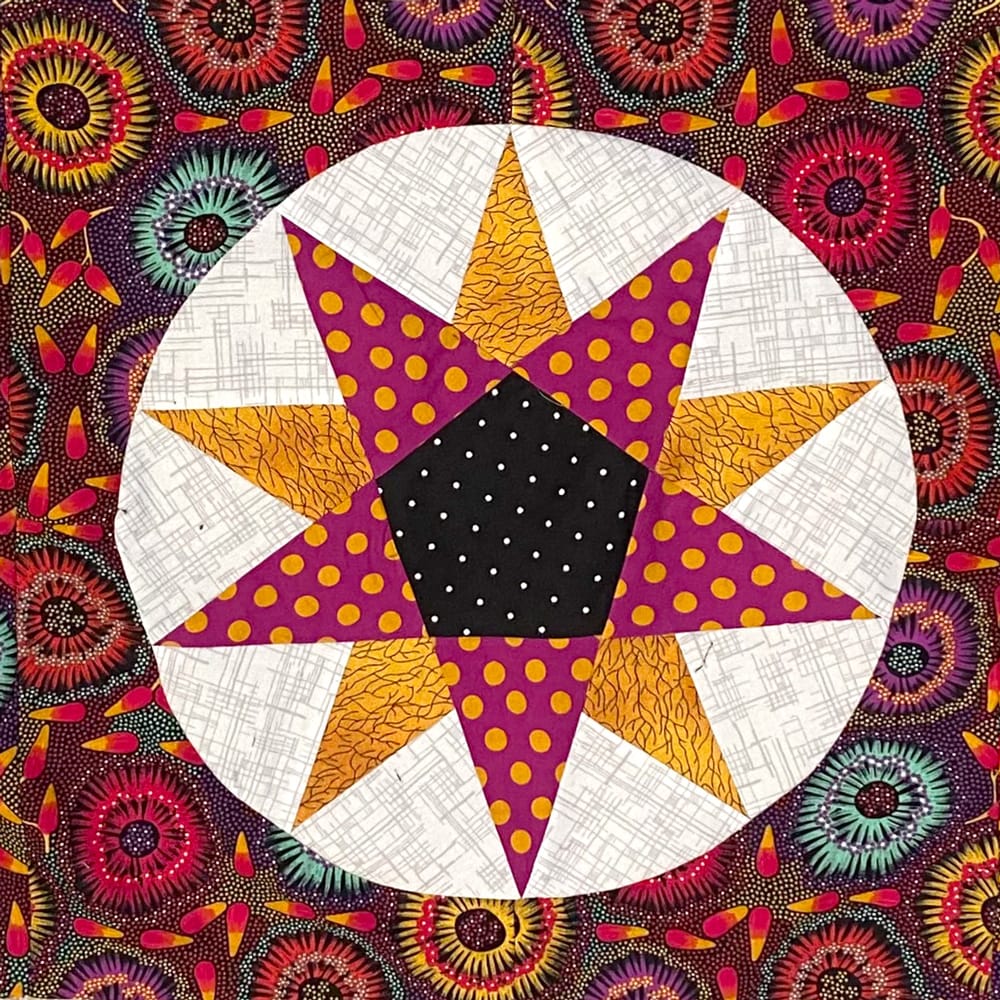 August 22: Circle Framed Pentagon Star with Dudley Shugart August 22: Circle Framed Pentagon Star with Dudley Shugart