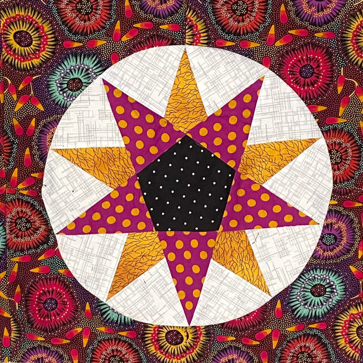 August 22: Circle Framed Pentagon Star with Dudley Shugart August 22: Circle Framed Pentagon Star with Dudley Shugart