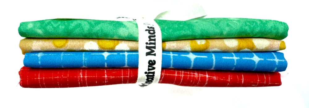 Color Blender Bundle (4pcs) Tilda Sunday Brunch Tipsy Blender Fat Quarter Bundle 5pcs