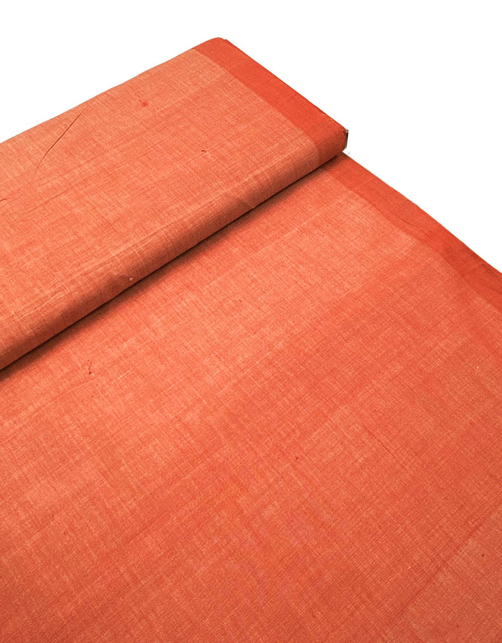 Indonesian Handwoven Shot Cotton - Salmon/White Sold per 1/2 yard Indonesian Handwoven Shot Cotton - Salmon/White Sold per 1/2 yard