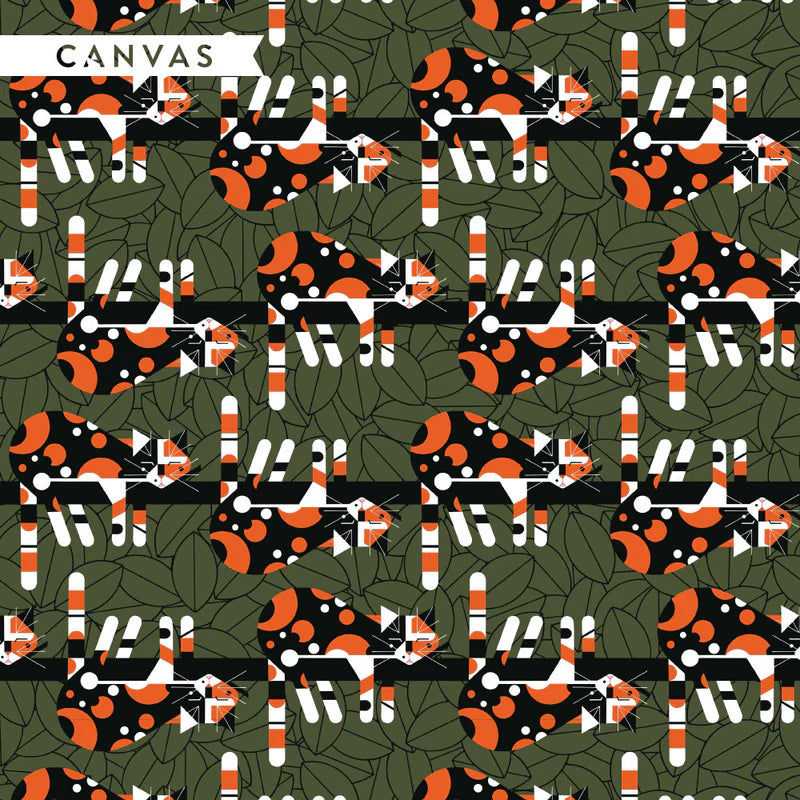 Iconic Vol.2 by Charley Harper, Limp on a Limb CANVAS