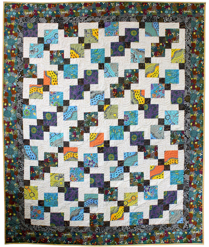 Australian Disappearing 9 Patch Quilt Kit