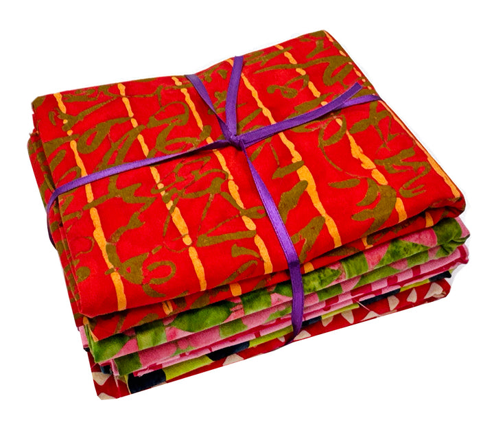 Marcia Derse Batik Fabric Colors 1/2 yd Bundle (5 pcs)