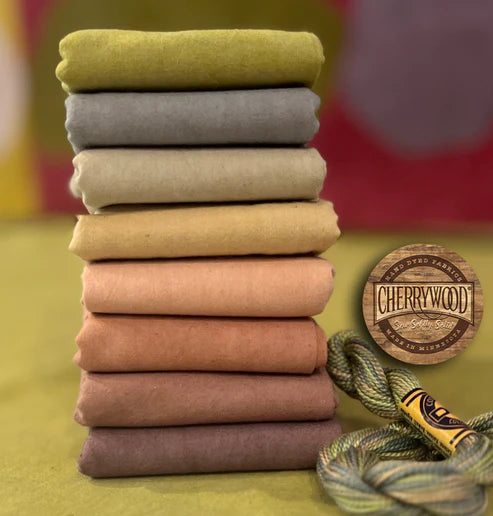 Cherrywood Hand-Dyed Cotton Fabric Desert Dawn Fat Quarter Bundle